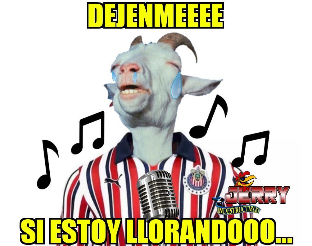 El Atlético no goleó a las Chivas pero sí les llovieron memes por su derrota