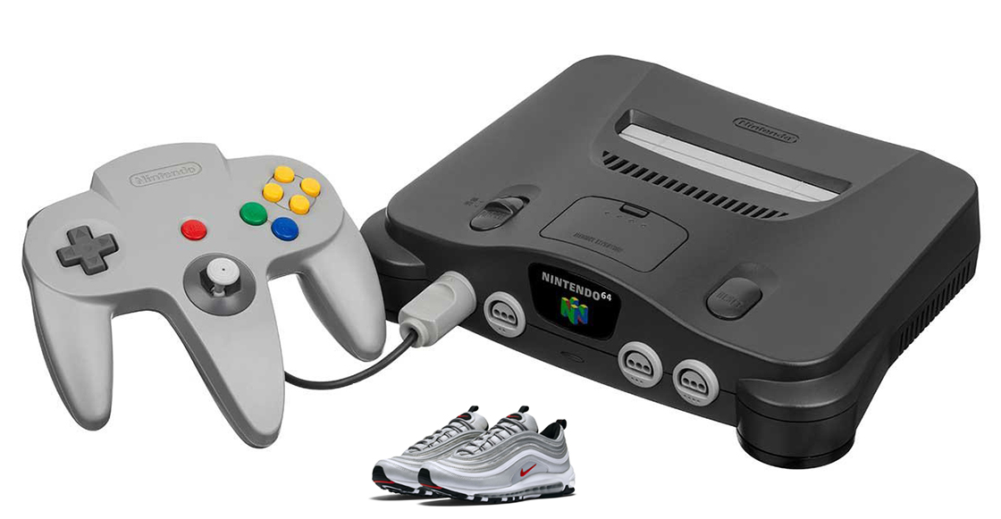 Nike podría sacar una colección de Air Max 97 inspirada en el Nintendo 64