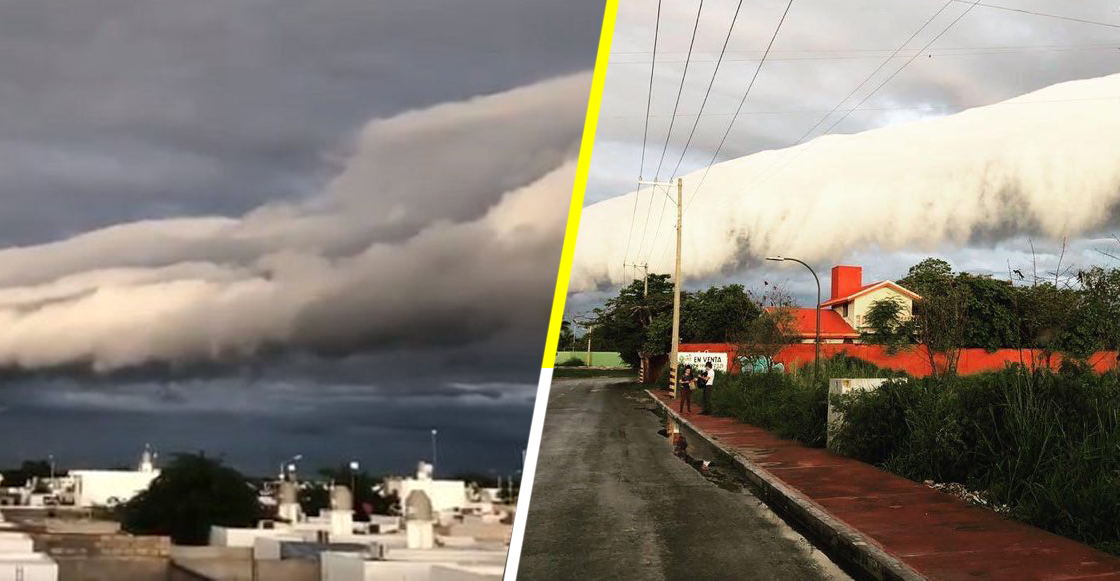 ¿Qué era la nube extraña que cubrió el cielo de Yucatán y causó pánico en los habitantes?