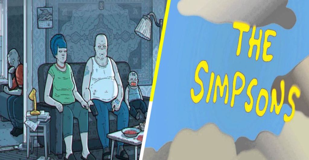 La intro de Los Simpson versión rusa, es tan obscura y deprimente