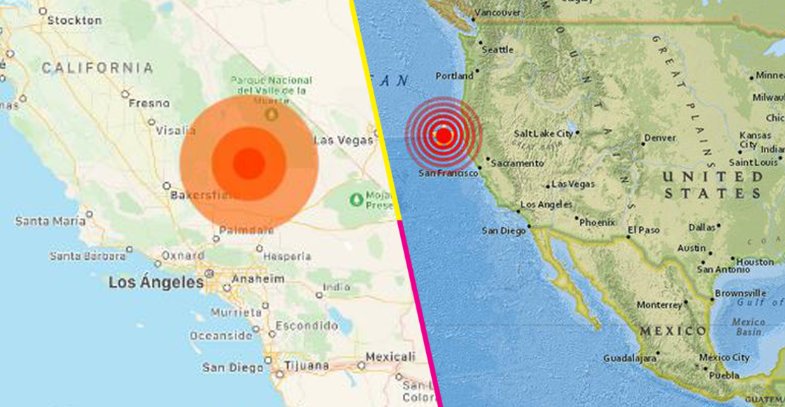 Un sismo de 6.4 grados sacudió el sur de California, en Estados Unidos
