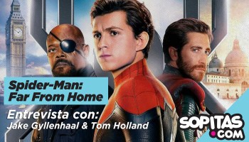 ¡Tipazos! Platicamos con Tom Holland y Jake Gyllenhaal de ‘Spider-Man: Far From Home