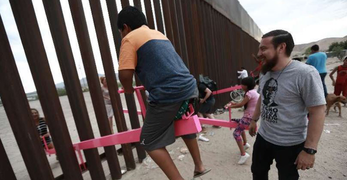 Instalan 'sube y baja' en la frontera de Estados Unidos y México