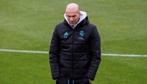 4 días después, Zidane regresó a dirigir al Real Madrid