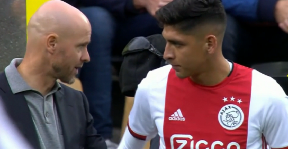 ¡Llegó el día! Edson Álvarez debutó con el Ajax en la Eredivisie