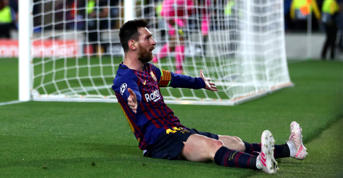 Este GOLAZO de Messi fue elegido como el mejor del año por la UEFA