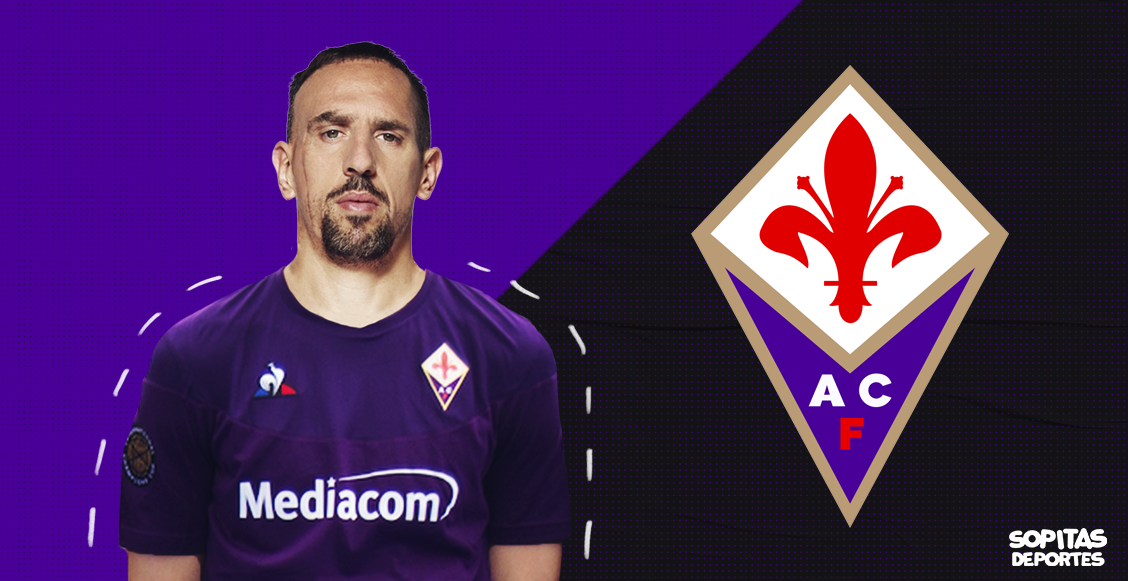¡Sigue la leyenda! Franck Ribéry es nuevo jugador de la Fiorentina