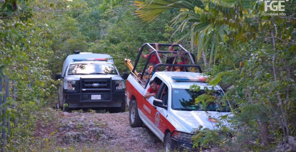 Autoridades de Quintana Roo hallan en un pozo a ciclistas reportados como desaparecidos