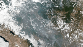En imágenes: Los incendios en la selva del Amazonas captados por la NASA