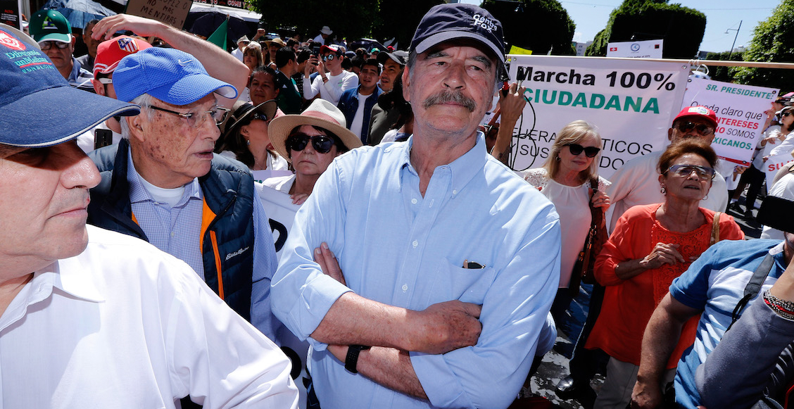 Vicente Fox llama a las fuerzas políticas de la oposición para "darle en la madre" a la 4T