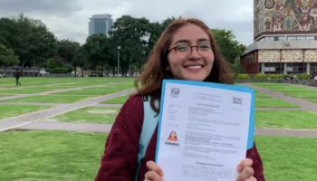 Alumna de la UNAM rechaza pase reglamentado y hace examen de admisión perfecto