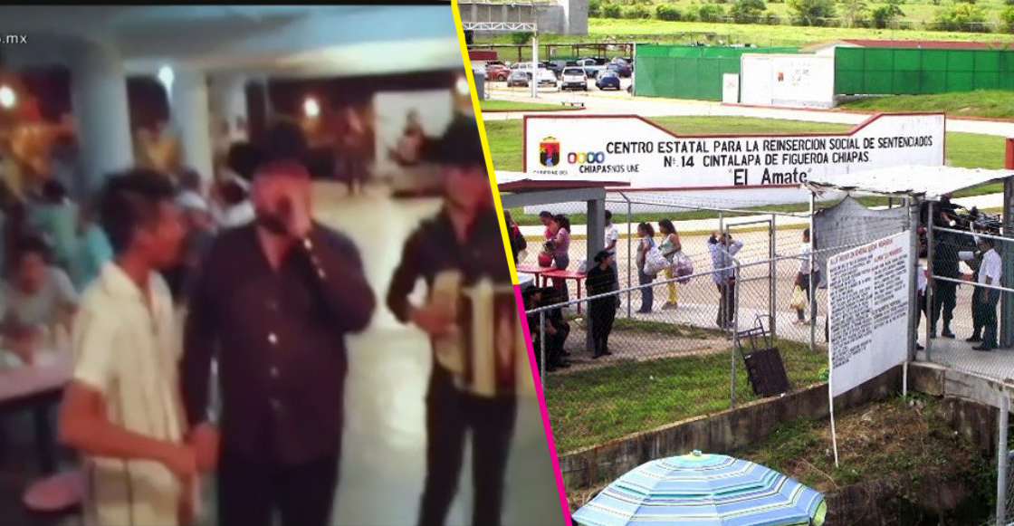 ¿Quién dijo viernes? Presos arman el 'fiestón' al interior del penal El Amate en Chiapas