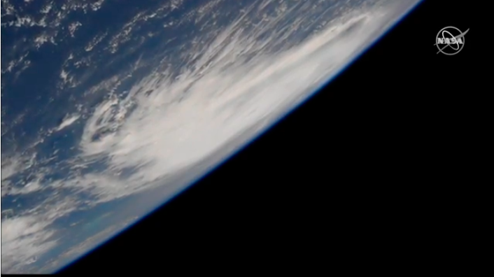 ¡Enorme! Así se ve el huracán Dorian desde el espacio 