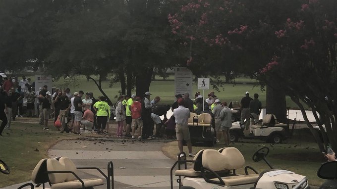 Impacto de rayo dejó al menos 6 lesionados en el PGA Tour en Atlanta
