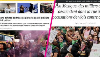 Mejor ellos: Así informaron los medios internacionales sobre la marcha feminista de la CDMX