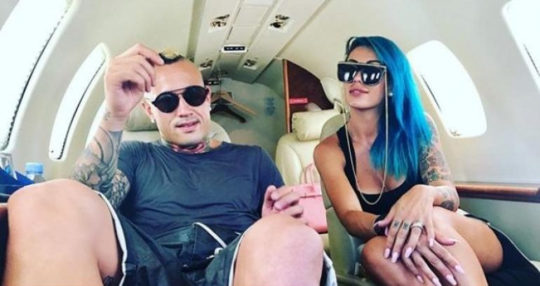 Nainggolan fichó con el Cagliari para seguir el tratamiento del cáncer de su esposa