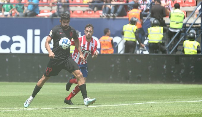 Atlético de Madrid empató con San Luis y no le ganó a mexicanos en pretemporada