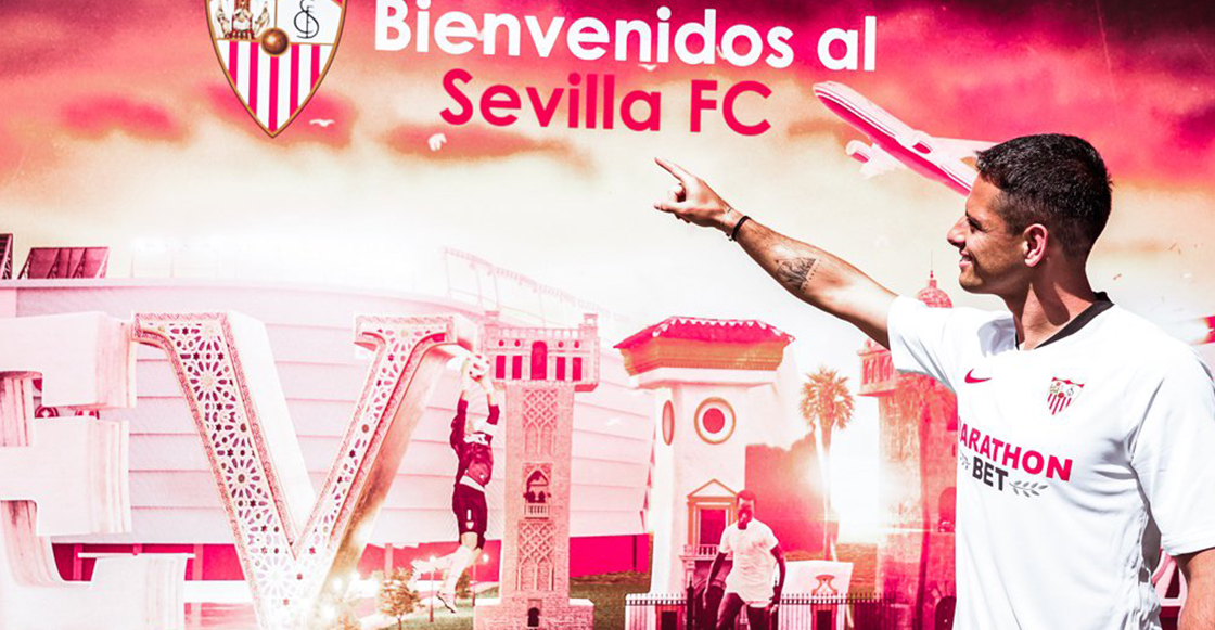 "Un delantero muy completo": Las palabras del DT del Sevilla sobre el 'Chicharito'