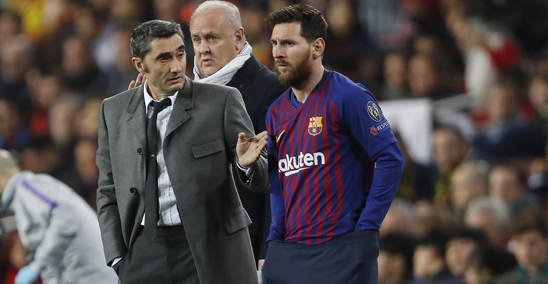 "Ya veremos": Valverde pone en duda a Messi para el debut en Champions League