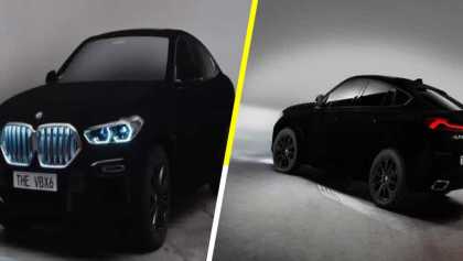 BMW utiliza pintura espacial para crear el auto más negro del mundo