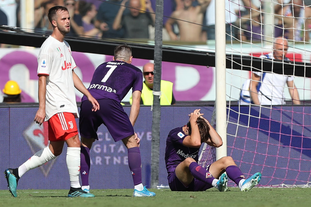 Juventus rescató sufrido empate ante la Fiorentina que 'se cansó de fallar’