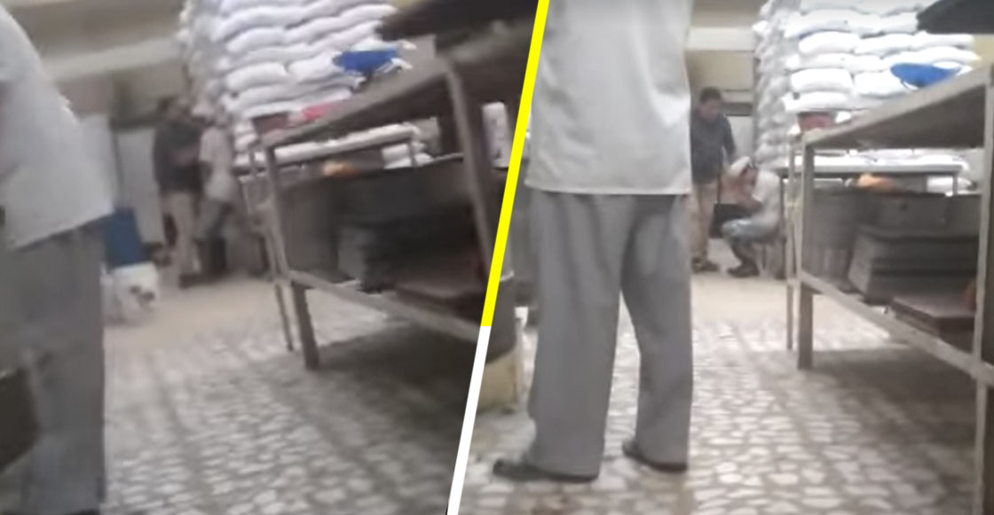 Exhiben a encargado de panadería en Iztapalapa golpeando a un trabajador con discapacidad