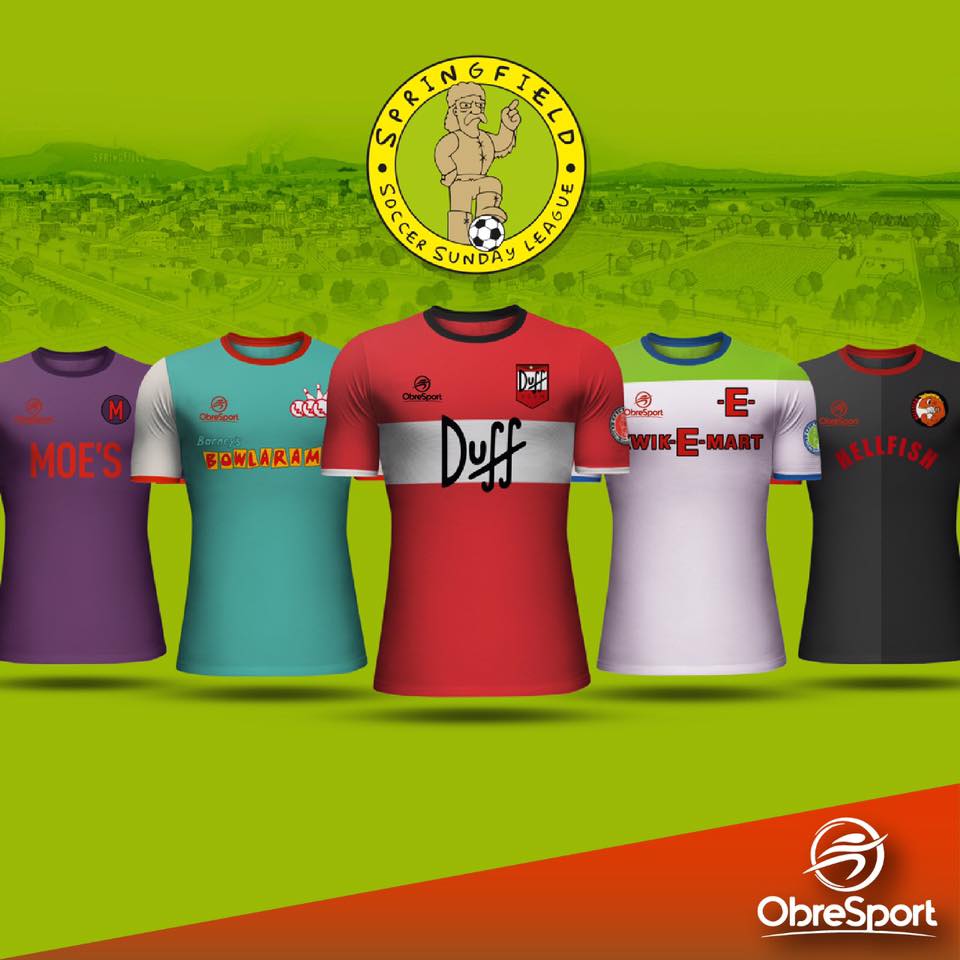 ¿Recuerdan a Los Simpson? ¡Pues regresaron, en forma de uniformes de futbol!