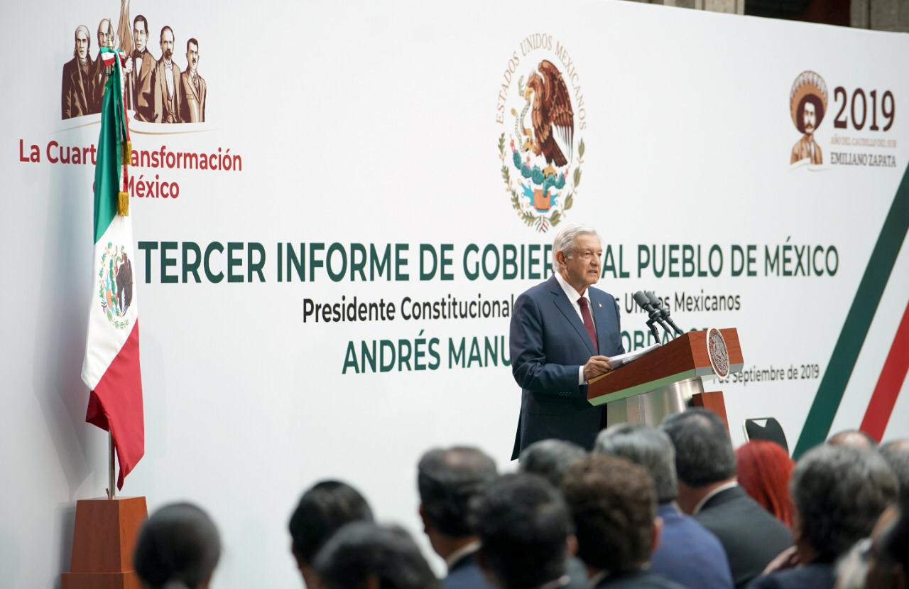 Tenemos otros datos: ¿Este es el "Tercer Informe de Gobierno" de AMLO o el Primero?