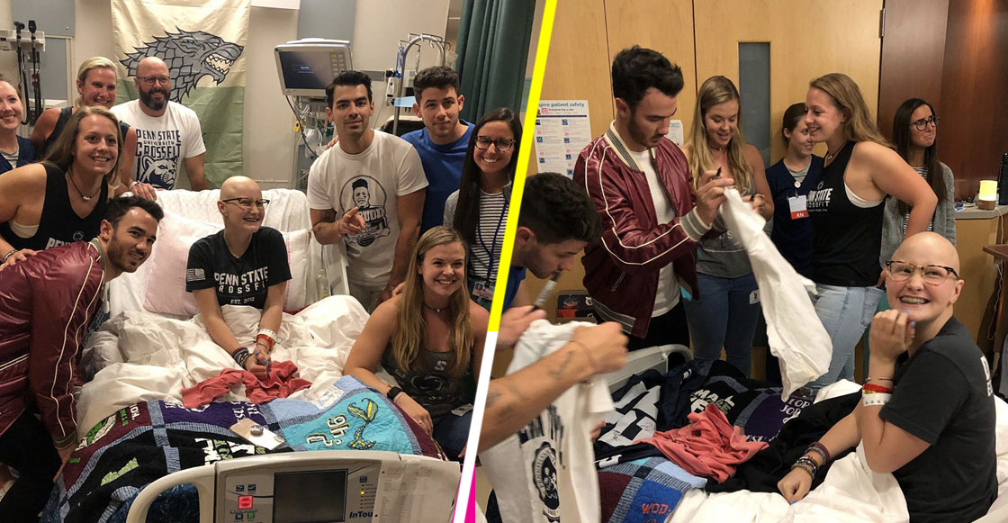 Joven se pierde el concierto de los Jonas Brothers por una quimioterapia y ellos la van a visitar al hospital