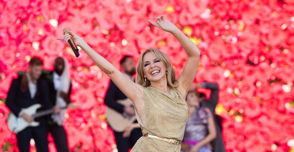La presentación de Kylie Minogue es la más vista en la historia de Glastonbury