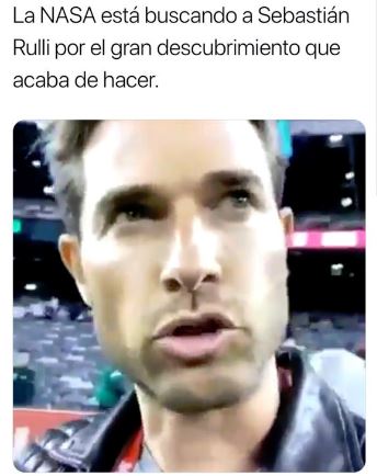 La NASA y los memes buscan a Sebastián Rulli por su descubrimiento con las canchas de futbol