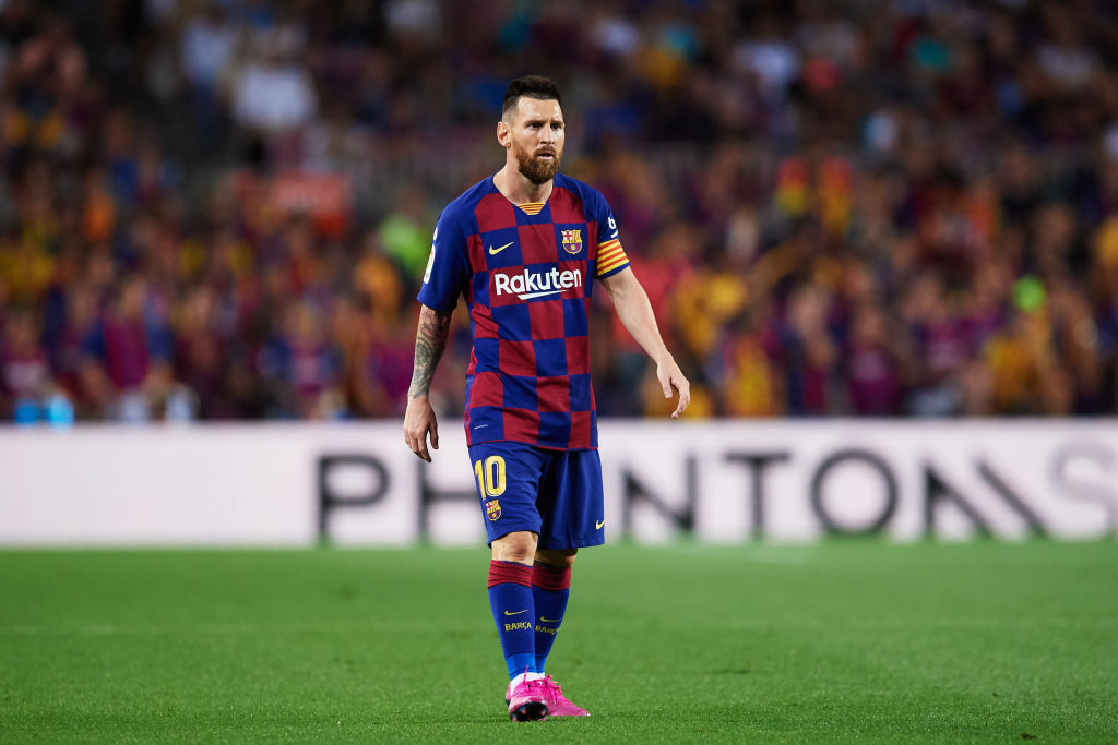 ¡Otra vez, baja! Barcelona dio a conocer el parte médico de Lionel Messi 