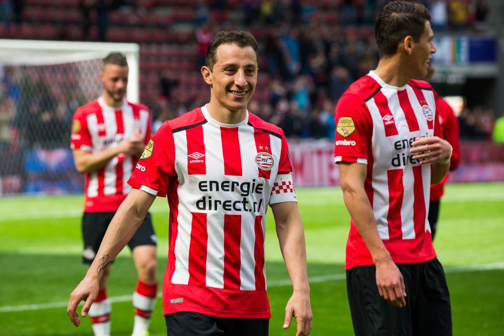 PSV pensó en 'repatriar' a Andrés Guardado en este mercado de fichajes