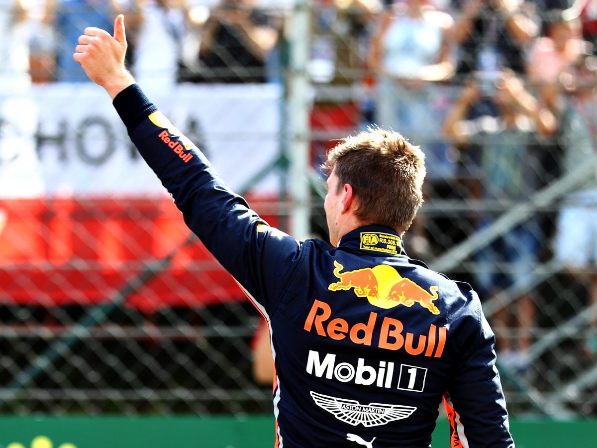 Max Verstappen con Red Bull Racing