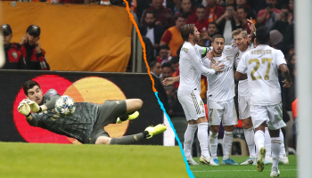 ¡Extra, extra! Courtois guió la victoria del Real Madrid ante el Galatasaray