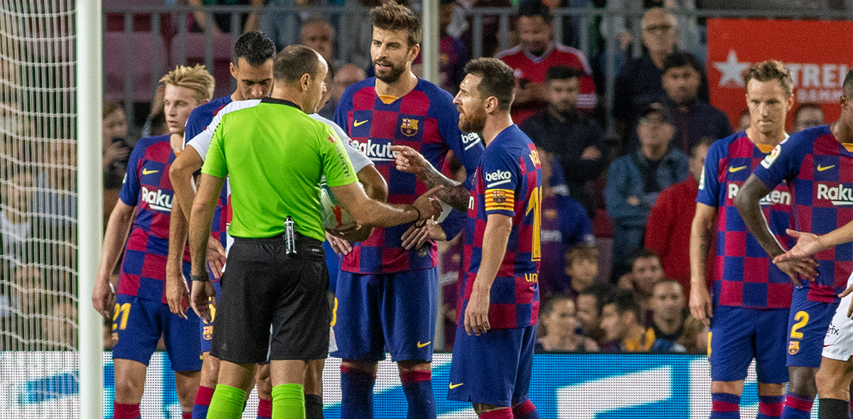 Messi dijo que Dembélé "no sabe hablar" para evitar que lo expulsaran
