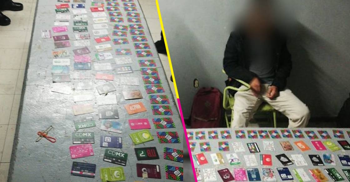 Detienen a sujeto por presunta reventa de tarjetas del Metro CDMX