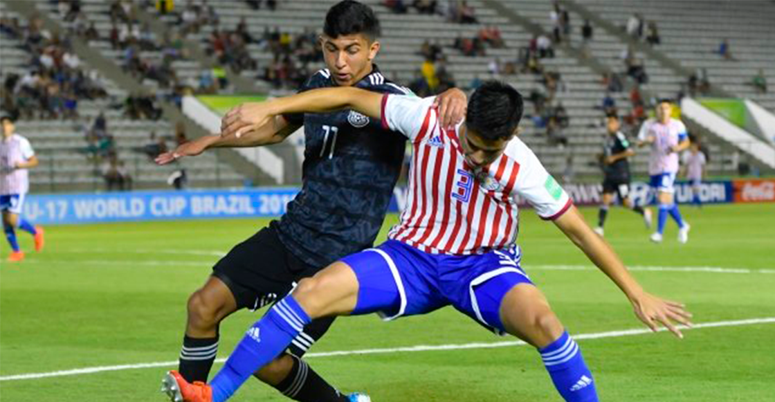 México y Paraguay empatan en su debut en el Mundial Sub-17 de Brasil