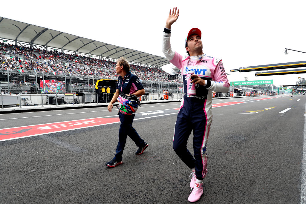 ‘Checo’ Pérez confía en que sumará una buena cantidad de puntos en el GP de México