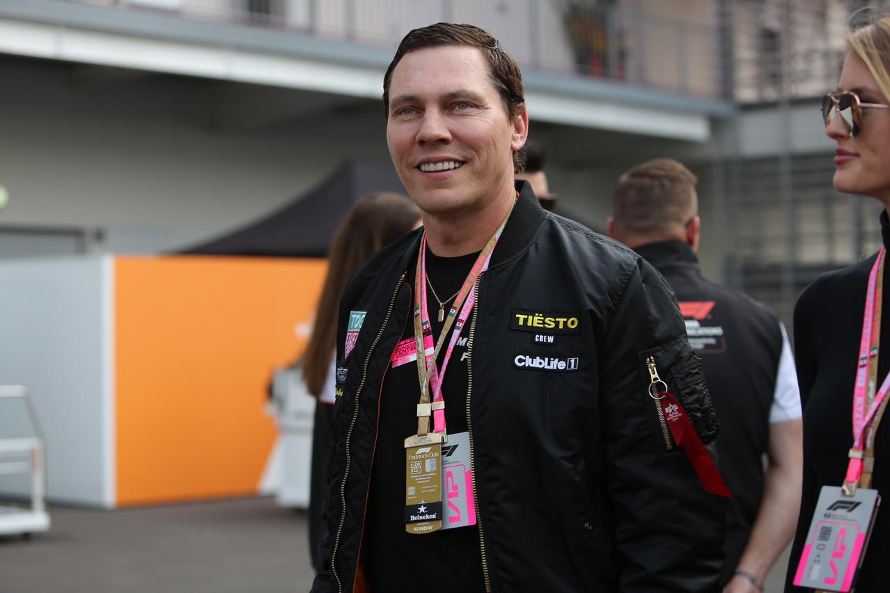 Dj Tiesto reveló a su piloto favorito para ganar el GP de México