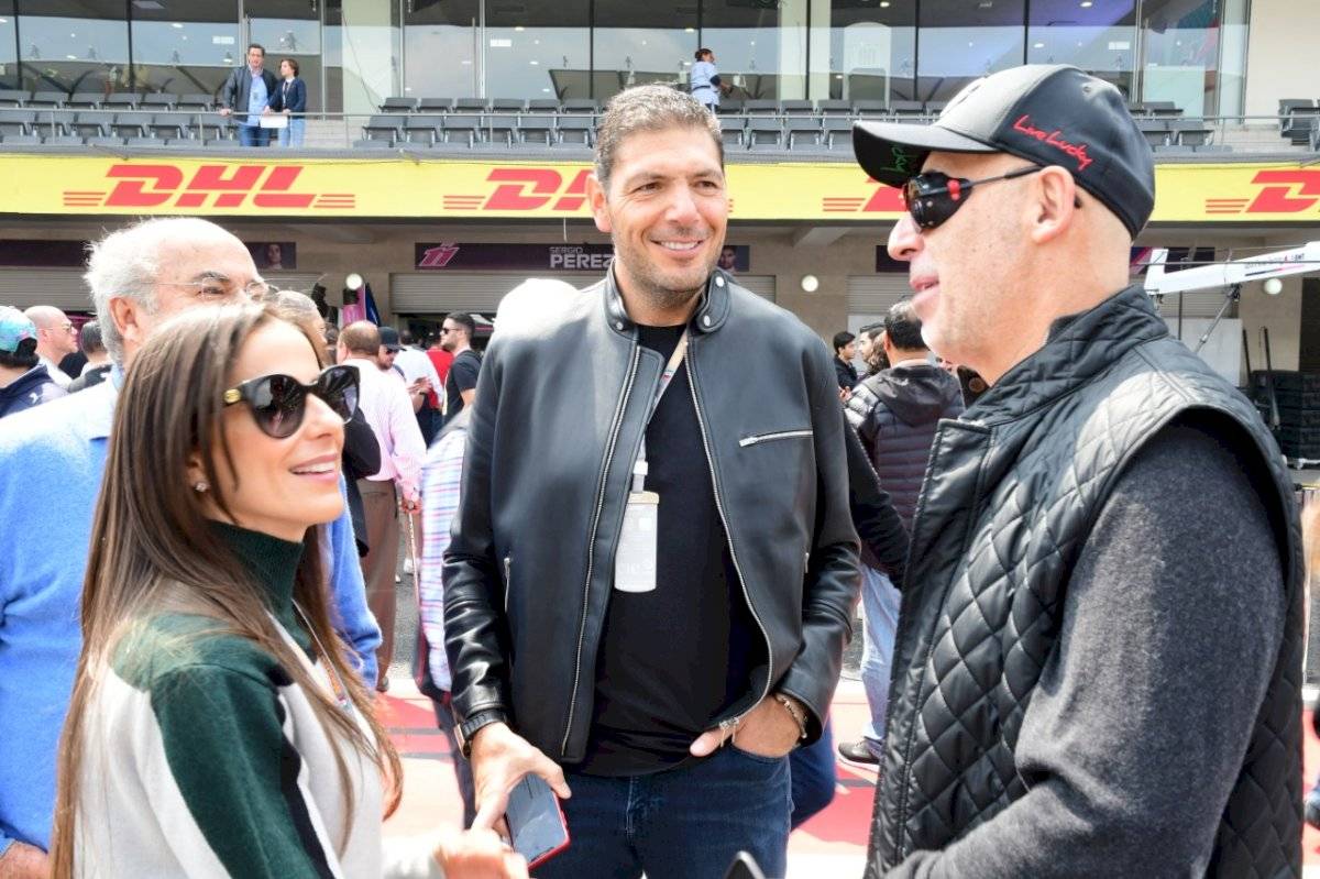 Deportistas, empresarios, celebridades: Los famosos presentes en el GP de México