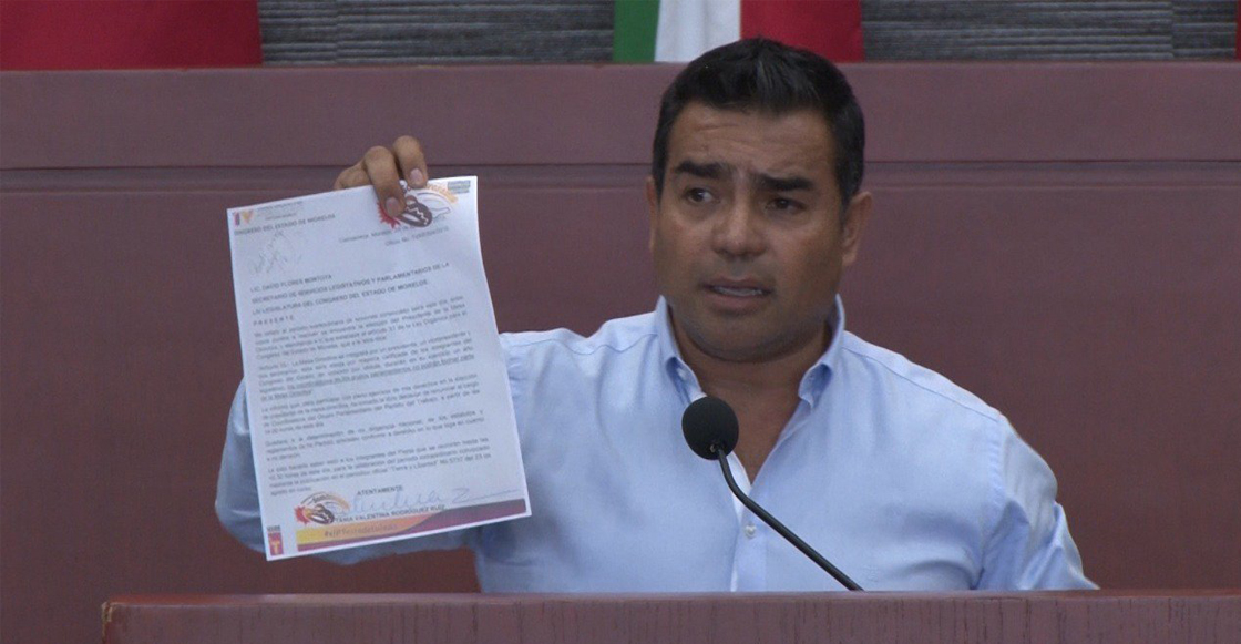 "Es lo malo de sacar a las personas de la cocina y darles una curul": diputado de Morelos