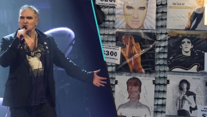 A falta de quincena: Morrissey firma discos de otros artistas y los vende por 300 dólares