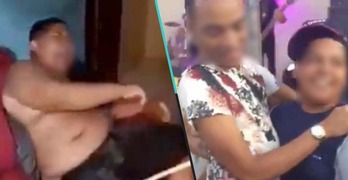 En pleno 2019: Padre golpea a su hijo por verlo bailar con otro hombre en un video