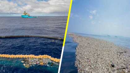 La polémica detrás del dispositivo de limpieza de plásticos en el Gran Parche de Basura del Pacífico