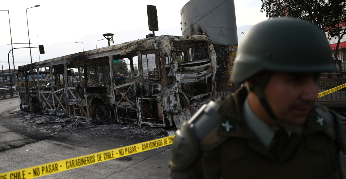 ¡Se desató el caos en Chile! Protestas y represión por aumento en el precio del metro