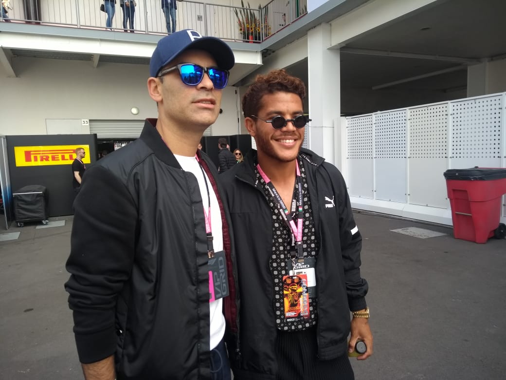 Rafa Márquez se declaró fanático de la Fórmula 1 y de ‘Checo’ Pérez en el GP de México