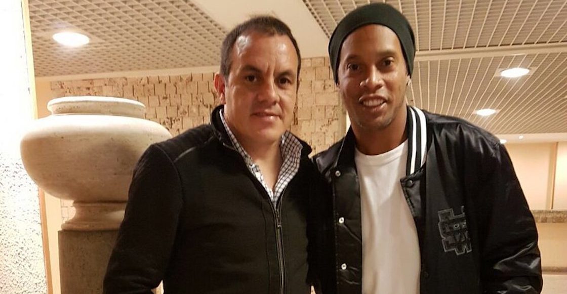 Ronaldinho jugará partido amistoso contra Cuauhtémoc Blanco y sus amigos