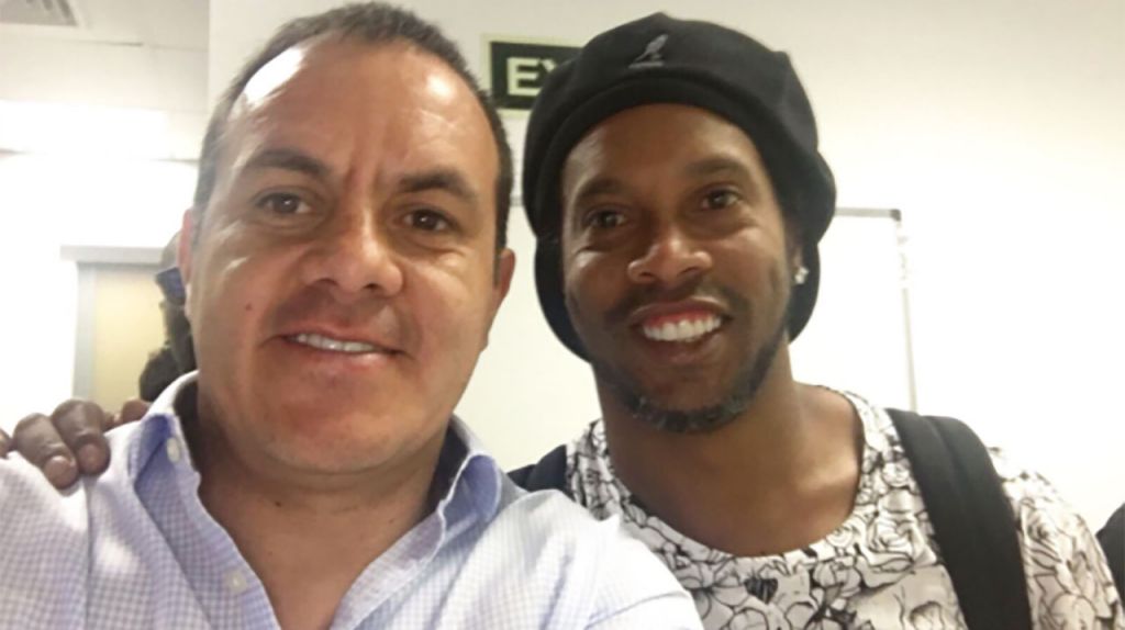 Ronaldinho jugará partido amistoso contra Cuauhtémoc Blanco y sus amigos