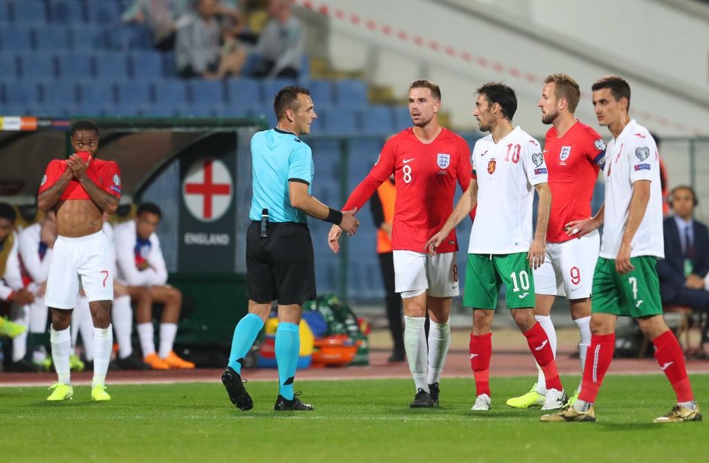 Bulgaria jugará a puerta cerrada tras gritos racistas a jugadores de Inglaterra